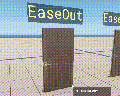 Ease out interpolation