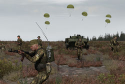 Soviet Paratroopers has landed